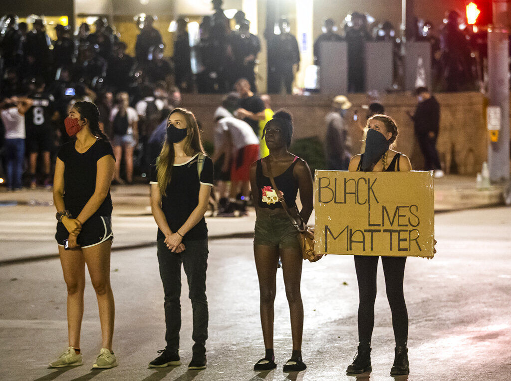 APTOPIX Minneapolis Police Death Protests Texas